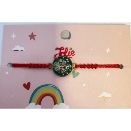 Martisor Bratara Copii - Martisor Bratara cu Impletitura pentru Copii, Model 9