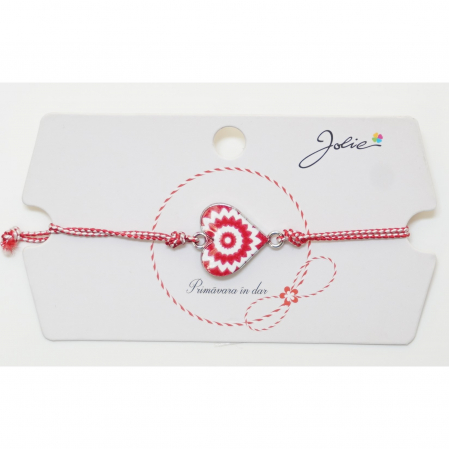 Sub 99 Lei - Martisor Bratara Traditionala, Pandantive Aprox 2 cm, Model 2