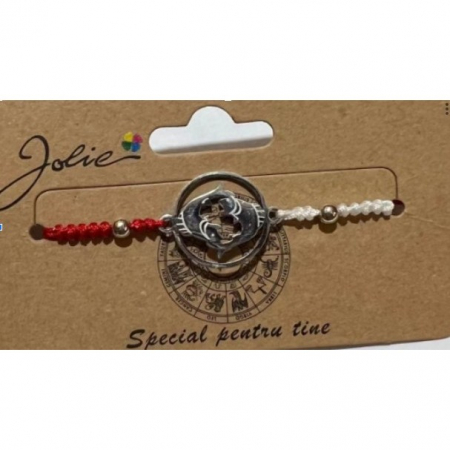 Sub 99 Lei - Martisor bratara zodiac, 5x9 cm, Diverse