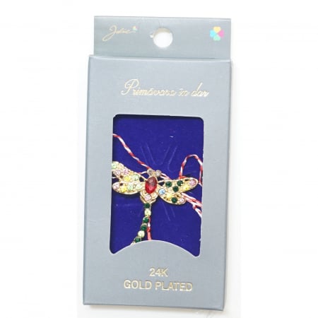 Martisor Brosa Placata cu Aur 24K - Martisor Brosa Placata cu Aur 24K, Dimensiune Brosa Aprox 2- 3 cm, Model 21