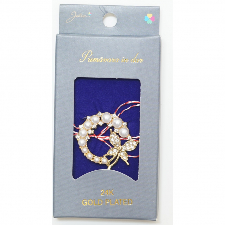 Martisor Brosa Placata cu Aur 24K - Martisor Brosa Placata cu Aur 24K, Dimensiune Brosa Aprox 2- 3 cm, Model 3