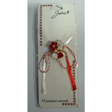 Martisoare Brosa Primavara - Martisor Brosa Primavara, Material Metal, Ambalaj Carton si Opp, Dimensiune Brosa aproximativ 2 - 3 cm, Model 3