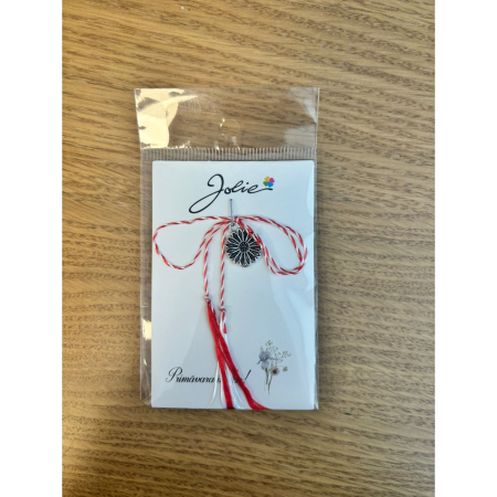 Martisoare Traditionale - Martisor Traditional, Jolie, Model Floare, Argintiu