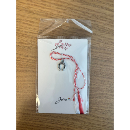 Martisoare Traditionale - Martisor Traditional, Jolie, Model Potcoava, Argintiu