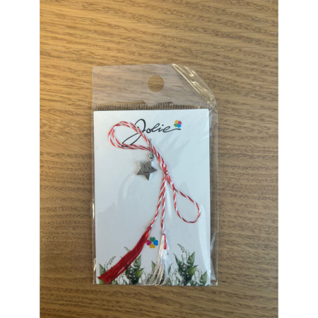 Martisoare Traditionale - Martisor Traditional, Jolie, Model Stea, Argintiu