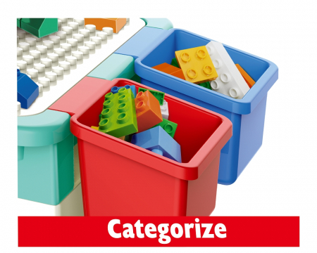 Masa de joaca pentru construit, 69 piese incluse [2]