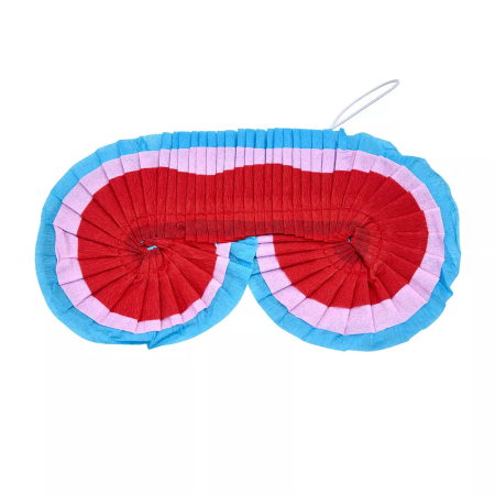 Sub 99 Lei - Masca BLINDFOLD pentru Pinata, Flippy, Set 3 bucati, Accesoriu pentru Pinata din Hartie Creponata, 17 x 8.4 cm, Multicolor