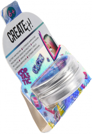 Mascara pentru par cu sclipici pentru fetite Create It! Albastru [2]