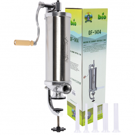 Masini de carnati si accesorii - Masina de carnati vertical 2.5 kg (YG-2005C) MF, 5 palnii (10,15,19,22,25)