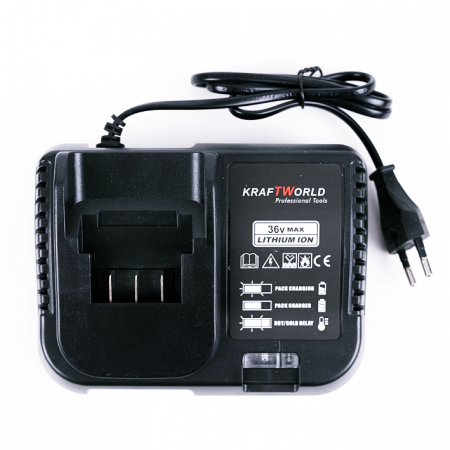 Masina de gaurit si insurubat cu percutie KraftWorld, 36V, trusa 30 accesorii, 2 acumulatori [3]