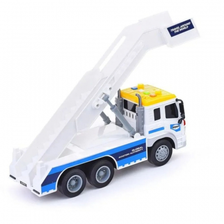 Masina de imbarcare in avion Maxx Wheels, cu lumini si sunete, 1:16 [1]