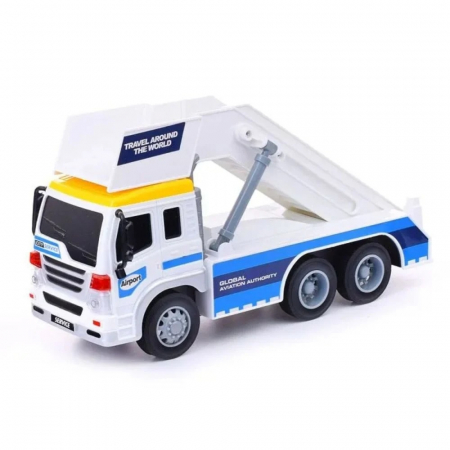 Jucarii, Copii & Bebe - Masina de imbarcare in avion Maxx Wheels, cu lumini si sunete, 1:16