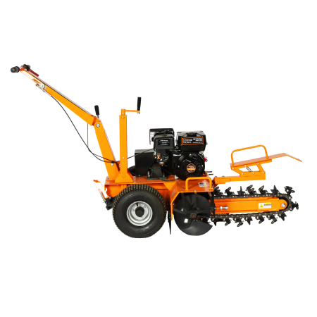 Masina de sapat santuri, Detoolz, 7 CP, 212 CC, benzina 4T, adancime maxima 450 mm [5]