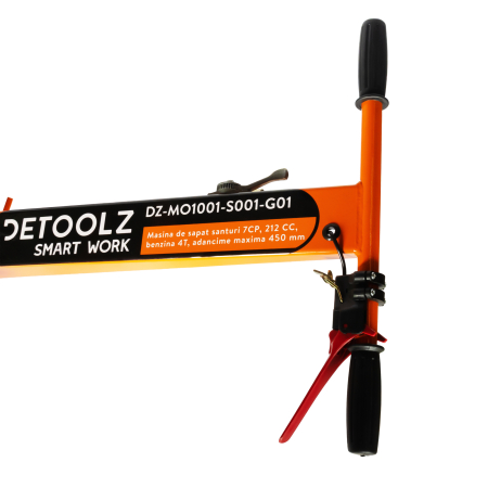 Masina de sapat santuri, Detoolz, 7 CP, 212 CC, benzina 4T, adancime maxima 450 mm [3]