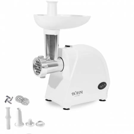 Pentru Casa si Camping - Masina de tocat carne electrica BoHM MG1033R, 1,5 Kg/min, 300-1340 W