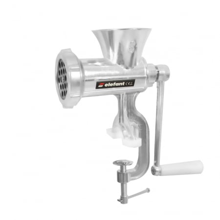 Pentru Casa si Camping - Masina de tocat carne manuala ELEFANT TB-1, 20-30 Kg/h, Aluminiu dur