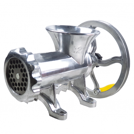 Pentru Casa si Camping - Masina de tocat carne manuala nr. 22 din aluminiu