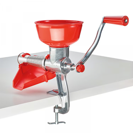 Storcator Rosii cu Separator Seminte, CLIVIA, Masina Tocat Manuala din Aluminiu [0]