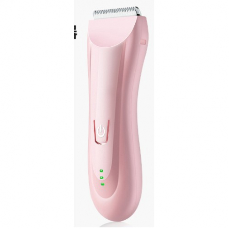 Epilare, tuns si ras - Masina De Tuns Bebelusi si Copii, Flippy, Lame Cermice si Inox, Fara Fir, Functie Anti Taiere, Silentios, 50 W, Rezistent la Apa, 2 Accesorii, Incarcator USB, Roz deschis