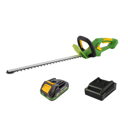 Masina de tuns gard viu cu acumulator PARTNERPRO PP-BHT2052, 20V, lama 61 cm, acumulator 2Ah si incarcator incluse [0]
