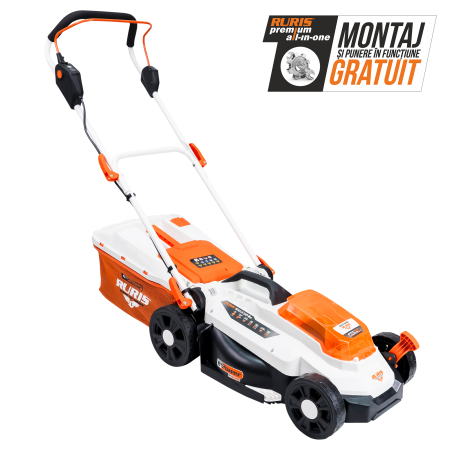 Masina de tuns gazon pe acumulator ruris rxi3324e [0]