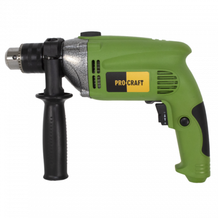 Masina electrica de gaurit cu percutie ProCraft PS950, 950W, 2800 RPM, Verde [1]