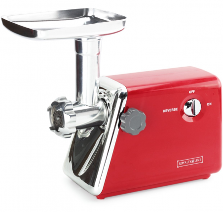 Pentru Casa si Camping - Masina electrica de tocat carne RL-MG5 RED, 500 W, 3 site
