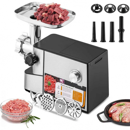 Pentru Casa si Camping - Masina electrica de tocat carne RL-MG9602, 2000 W