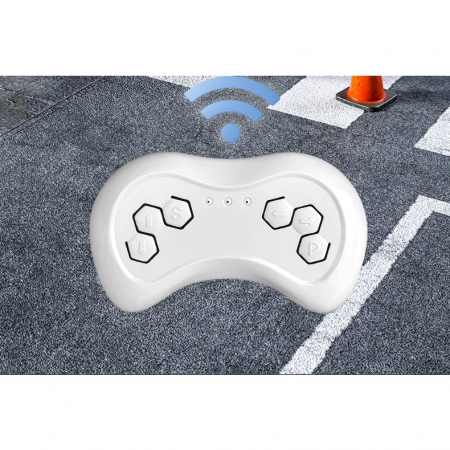 Mașină Electrică pentru Copii, Flippy, Off-Road, Conectare Bluetooth, telecomandă, Tracțiune Integrală, Lumina Intermitenta, Baterie 12V 7Ah, 120x63x68cm, Albastru [7]