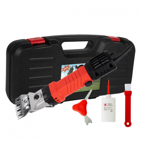 Gradina - Masina electrica tuns oi Lider MX937, 1100 W, viteza reglabila, rosu