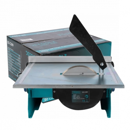 Masini de taiat placi ceramice - Masina taiat placi ceramice 450W, DETOOLZ DZ-C289, adancime de taiere 90˚: 34 mm, turatie 2950 rpm