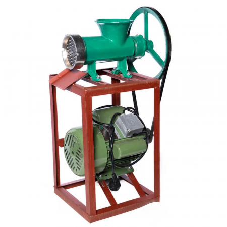 Masini tocat carne electrice - Lichidare Masina tocat carne Nr.32, Motor electric 1.5 kW , Profesionala cu rulment si cadru metal