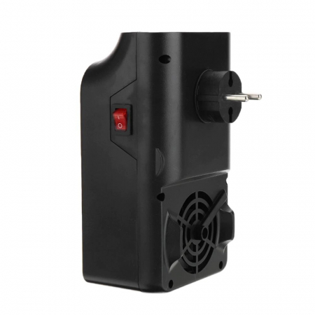 Mini Aeroterma Puternica Portabila Flippy, Putere 500W, Mini radiator electric cu Display LCD, efect de semineu si flacara, cu telecomanda [1]