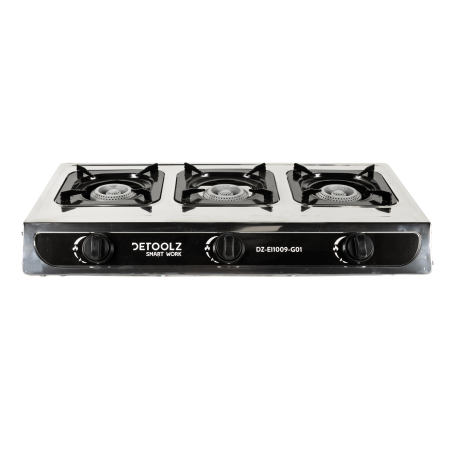 Mini aragaz portabil, Detoolz, 8.4kW, 3 ochiuri, Piezo [5]