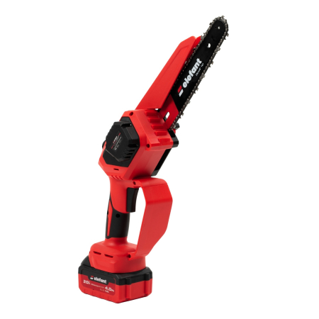 Mini fierastrau cu lant si acumulator ELEFANT EBS-104, 20V / 4Ah, Brushless [1]