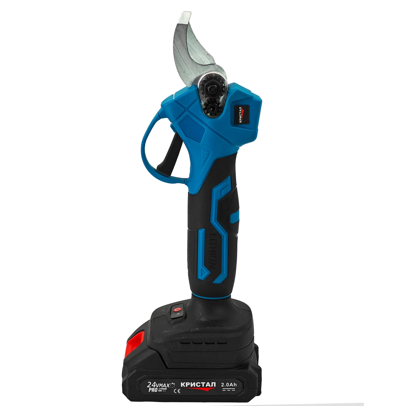 Set foarfeca electrica & mini-drujba cu 2 acumulatori DDT-CRISTAL, 24 V, 2 Ah, incarcator, accesorii incluse [6]