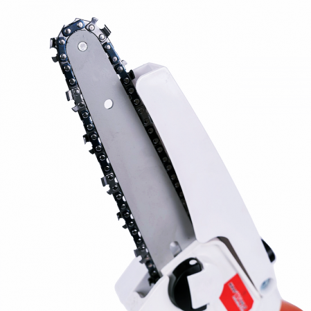 *Cel mai mic pret* Mini fierastrau Edon Profesional, 2 acumulatori, 48 V, 8Ah, 2 lanturi, rezervor ulei, afisaj led, sistem ungere lant, lama 20 cm [3]