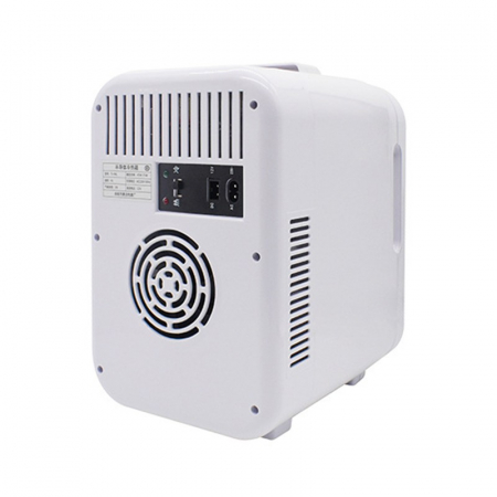 Mini frigider cosmetice, Flippy, dubla functie de incalzire/racire, portabil, 8L, alb [4]