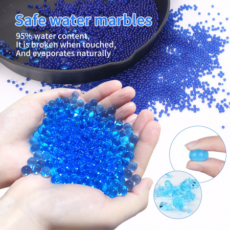 Lichidare Mitraliera de jucarie electrica Flippy cu bile de hidrogen de gel, gun bluster, tragere in rafala, varsta peste 6 ani, ochelari de protectie, 5000 de bile incluse, cablu de incarcare, 40.1 x [6]