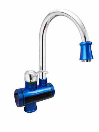 MIXXUS Electra 240-E Blue robinet instant electric pentru apa, 3 kW din plastic si otel inoxidabil [1]
