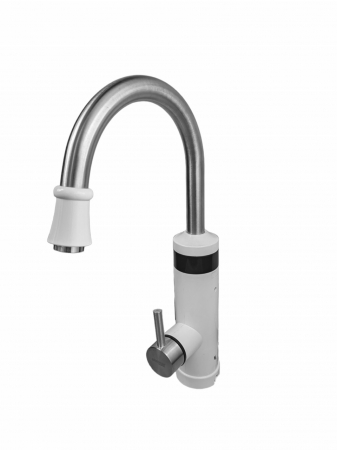 MIXXUS Electra 340-E robinet instant electric pentru apa, 3 kW din plastic si otel inoxidabil [0]