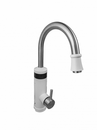 MIXXUS Electra 340-E robinet instant electric pentru apa, 3 kW din plastic si otel inoxidabil [1]