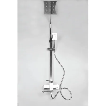 MIXXUS KUB-003-J baterie baie cu coloana de dus din otel inoxidabil [1]