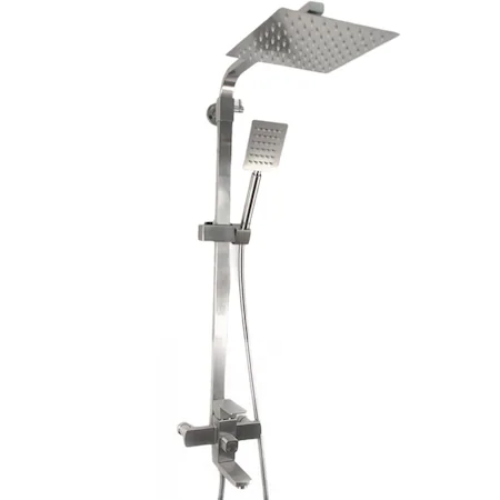 MIXXUS KUB-003-J baterie baie cu coloana de dus din otel inoxidabil [0]