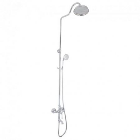 Pentru Casa si Camping - MIXXUS PREMIUM VINTAGE 009-J baterie baie cu coloana de dus din alama