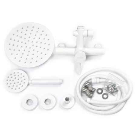 MIXXUS SUS-003-J WHITE baterie baie cu coloana de dus din otel inoxidabil [0]