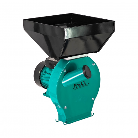 Moara Cuva Mare macinat cereale, boabe si stiuleti,DDT PRO.I.T., 3900 W, 3000 rpm, 4 site de rezerva, 320 kg/h, 20 de ciocanele,bonus sac,surubelnita si perie [2]