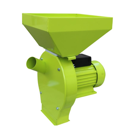 Gradina - Moara electrica cereale MESTERINO TOOLS MT-CM1.1B, 1.1 KW, 2900 RPM, 240 kg/h, pentru porumb, grau, orz, diametru maxim 80 mm