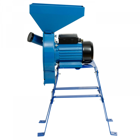 Moara electrica pentru cereale si stiuleti GGA cuva mare, 3.8 kW, 250 kg/h cu suport [1]