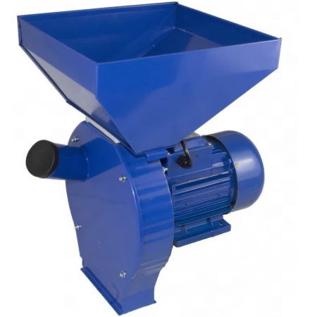 Gradina - Moara electrica pentru cereale si stiuleti GGA cuva mare, 3.8 kW, 250 kg/h